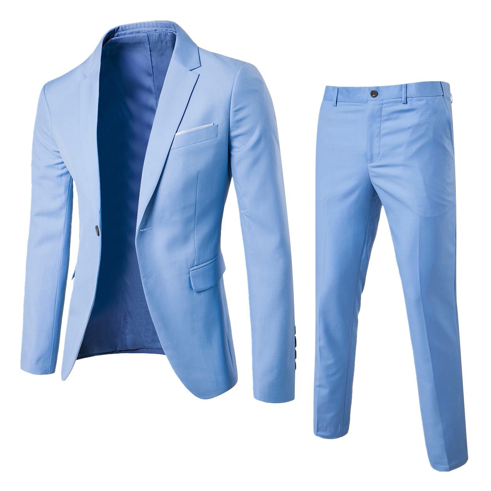 Men'S Gothic Formal Wear - Mens Suit Set Two Piece Business