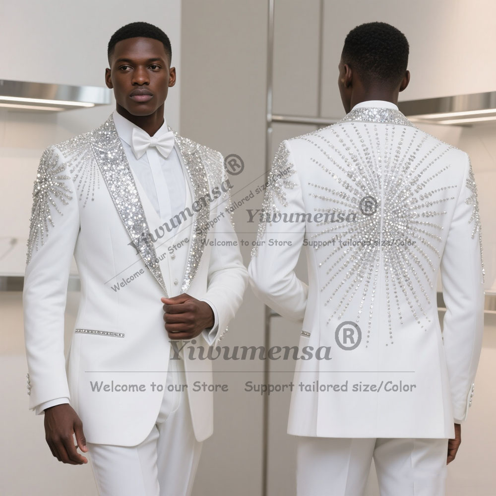 Luxury Suits Man Engagement We - Men'S Formal Wear For Engagement recension och pris