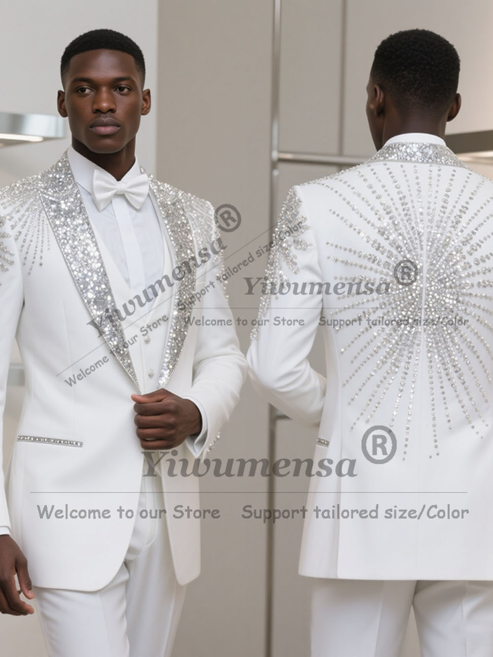 Luxury Suits Man Engagement We - Men'S Formal Wear For Engagement recension och pris
