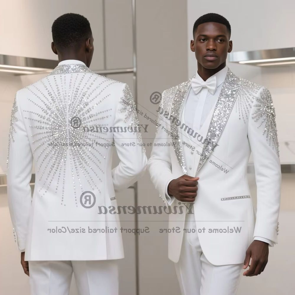 Luxury Suits Man Engagement We - Men'S Formal Wear For Engagement recension och pris