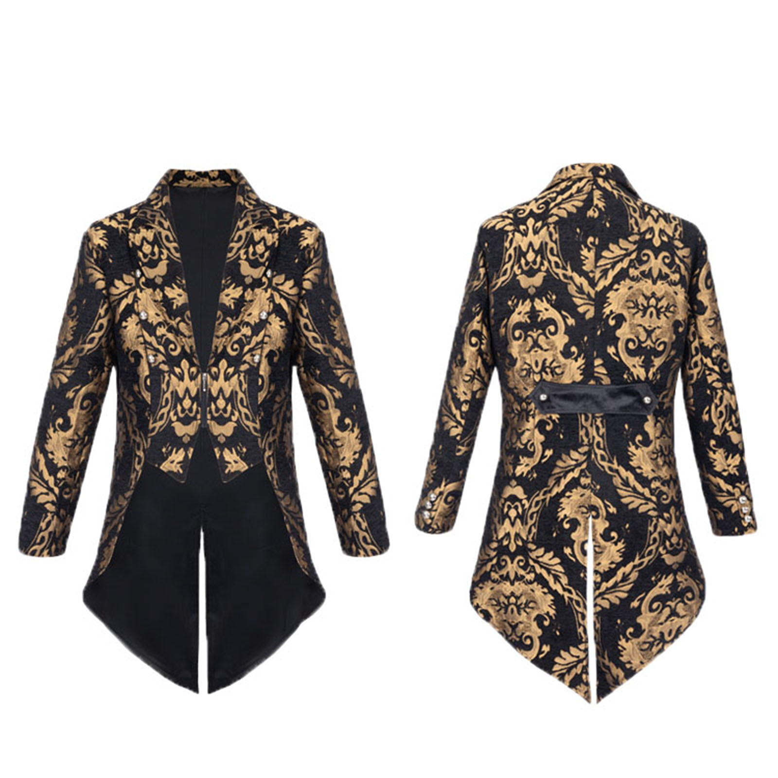 Medieval Mens Tailcoat Steampu - Men'S Gothic Formal Wear recension och pris