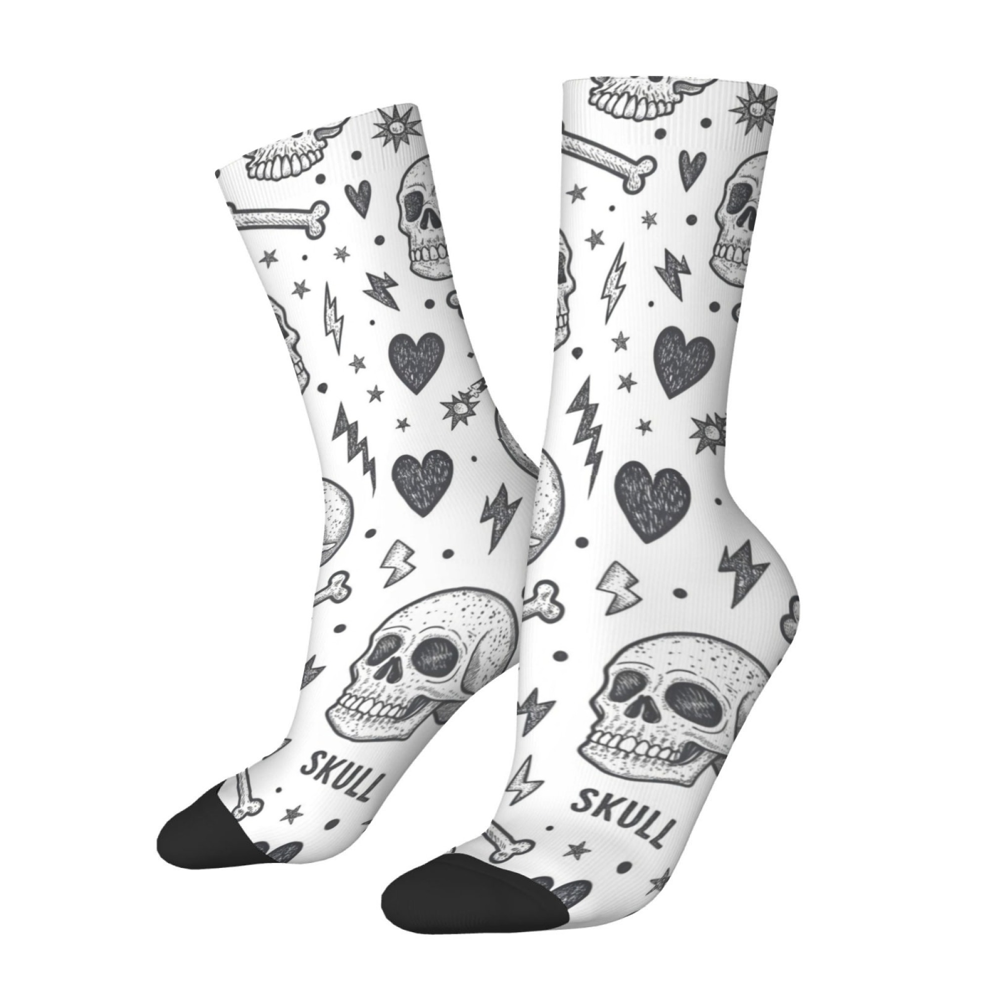 Black White Punk Skull Hand-dr - Men'S Gothic Formal Wear recension och pris