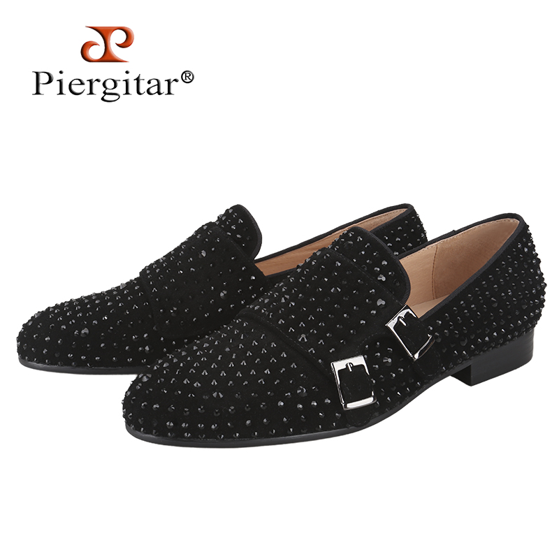 Piergitar New Black Suede Men  - Men'S Style Formal Wear recension och pris