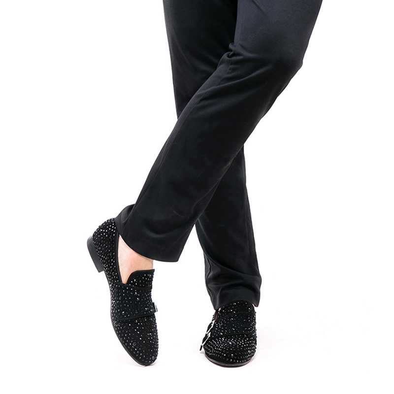 Piergitar New Black Suede Men  - Men'S Style Formal Wear recension och pris
