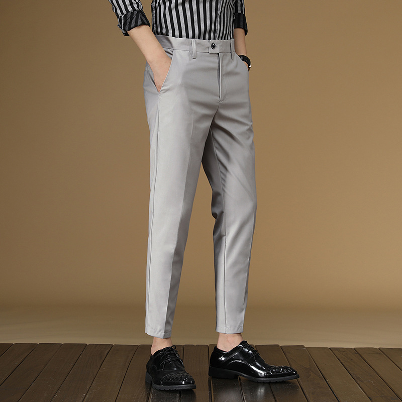 Summer Suit Pants Men Red Blac - Men Formal Wear Red recension och pris