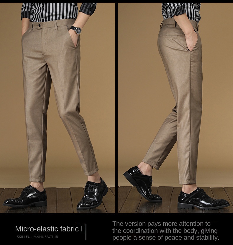 Summer Suit Pants Men Red Blac - Men Formal Wear Red recension och pris