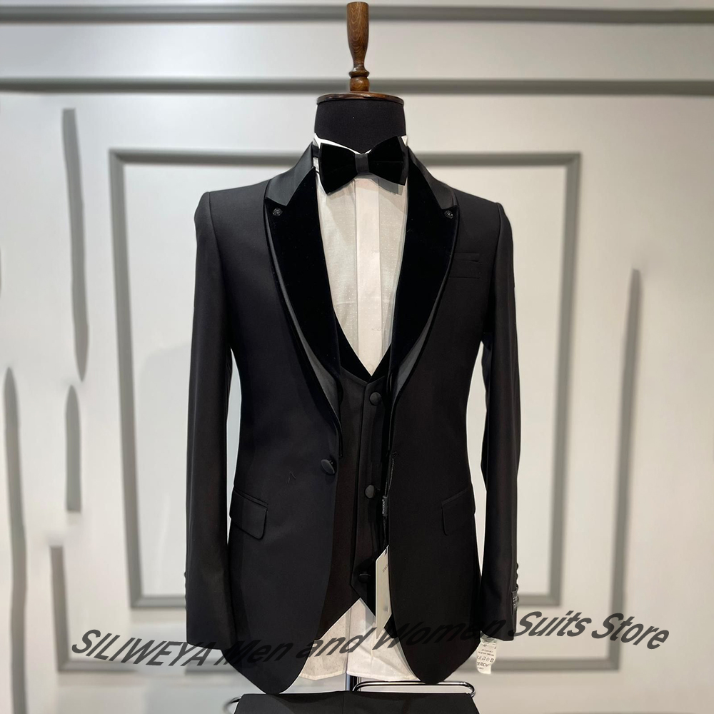 Elegant Men's Wedding Suits fo - Men Formal Wear Red recension och pris