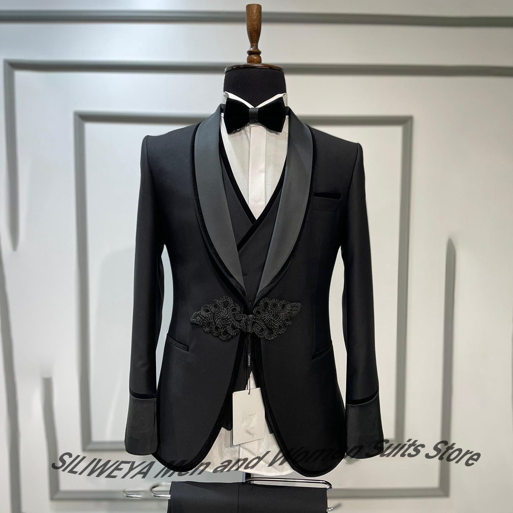 Elegant Men's Wedding Suits fo - Men Formal Wear Red recension och pris