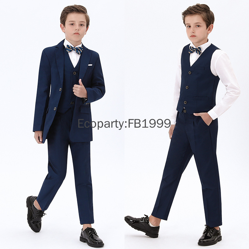 4pcs Suit for Kids Boys Weddin - Formal Wear For Men Kids recension och pris