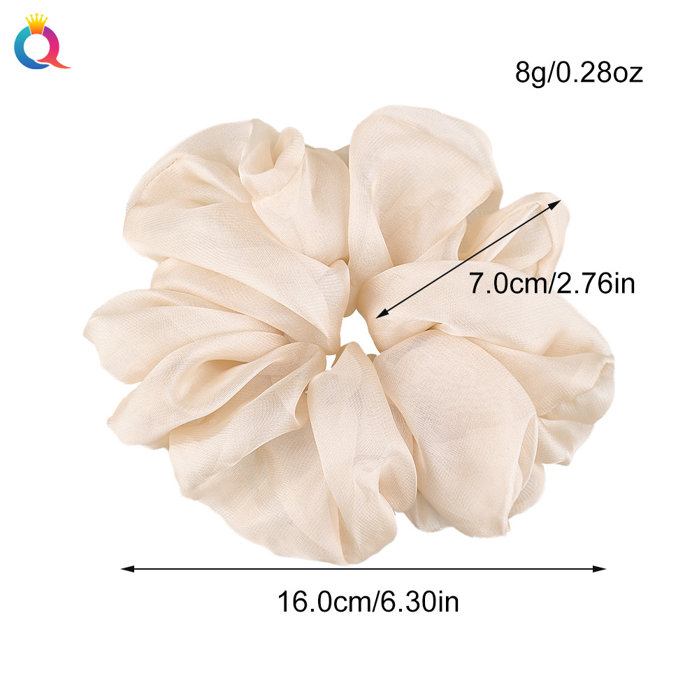 Women Silk Scrunchie Elastic H - Silk Tie Woven recension och pris