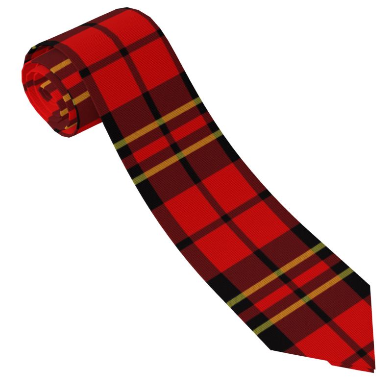 Scottish Tartan Men's Necktie  - Men Formal Wear Red recension och pris