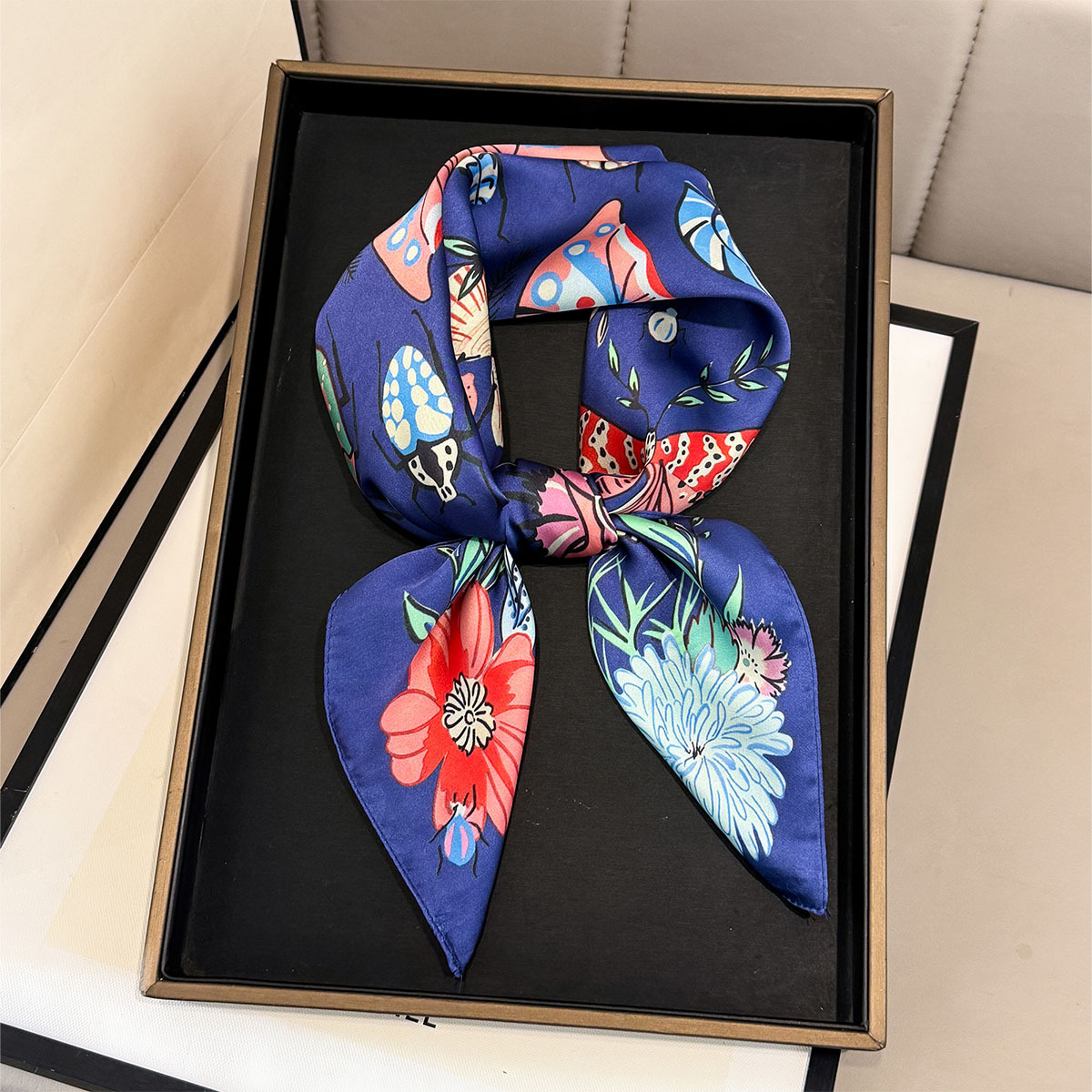 2026 New Butterfly Print Silk  - Silk Tie Woven recension och pris