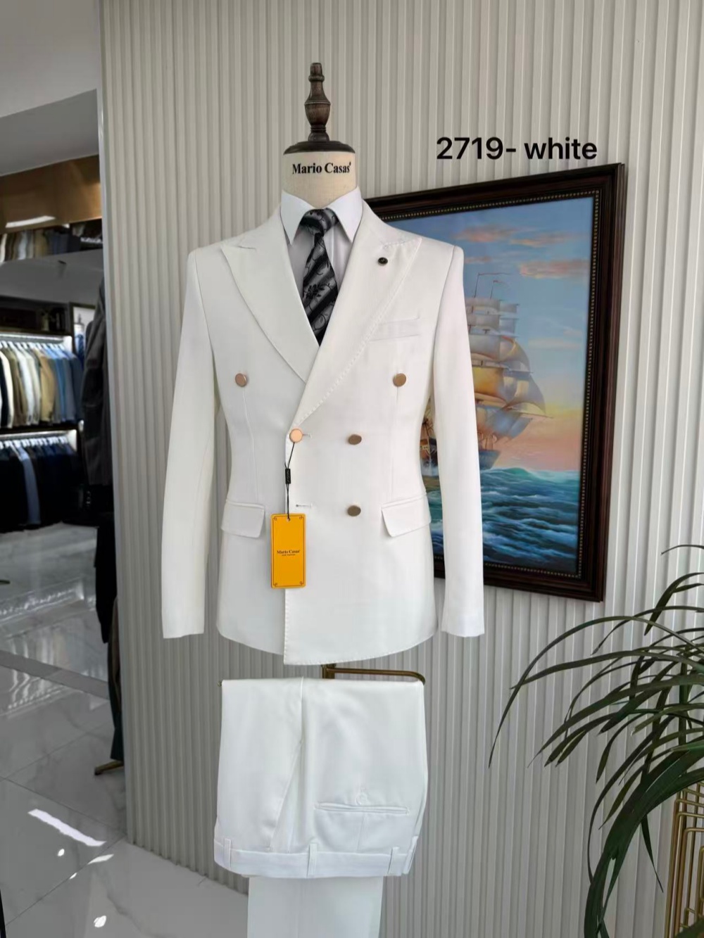 Premium Elegant Man Suits 2 Pi - Men'S Formal Wear For Engagement recension och pris