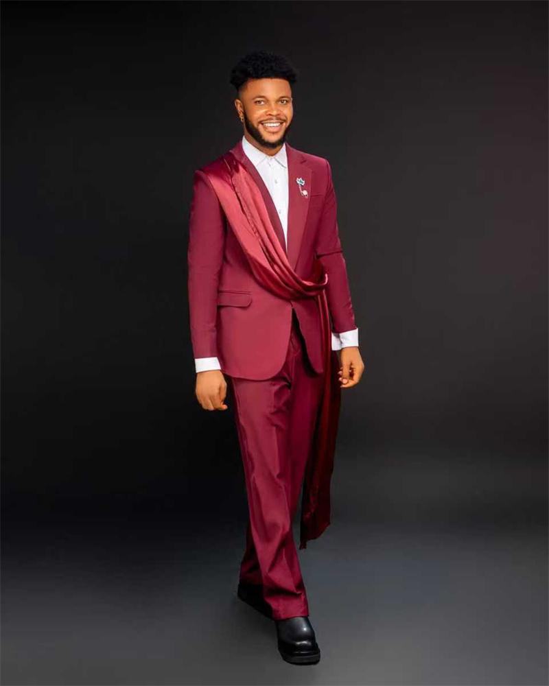 Red Men Suit Set 2 Pcs Blazer+ - Men Formal Wear Red recension och pris