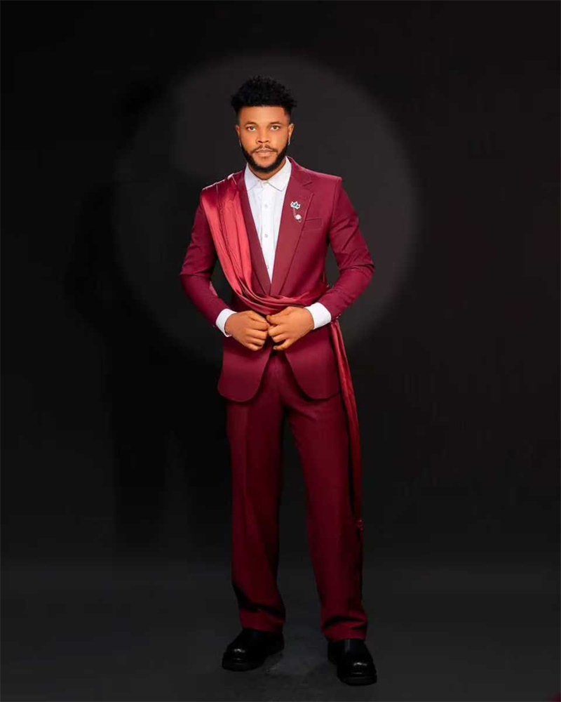 Red Men Suit Set 2 Pcs Blazer+ - Men Formal Wear Red recension och pris