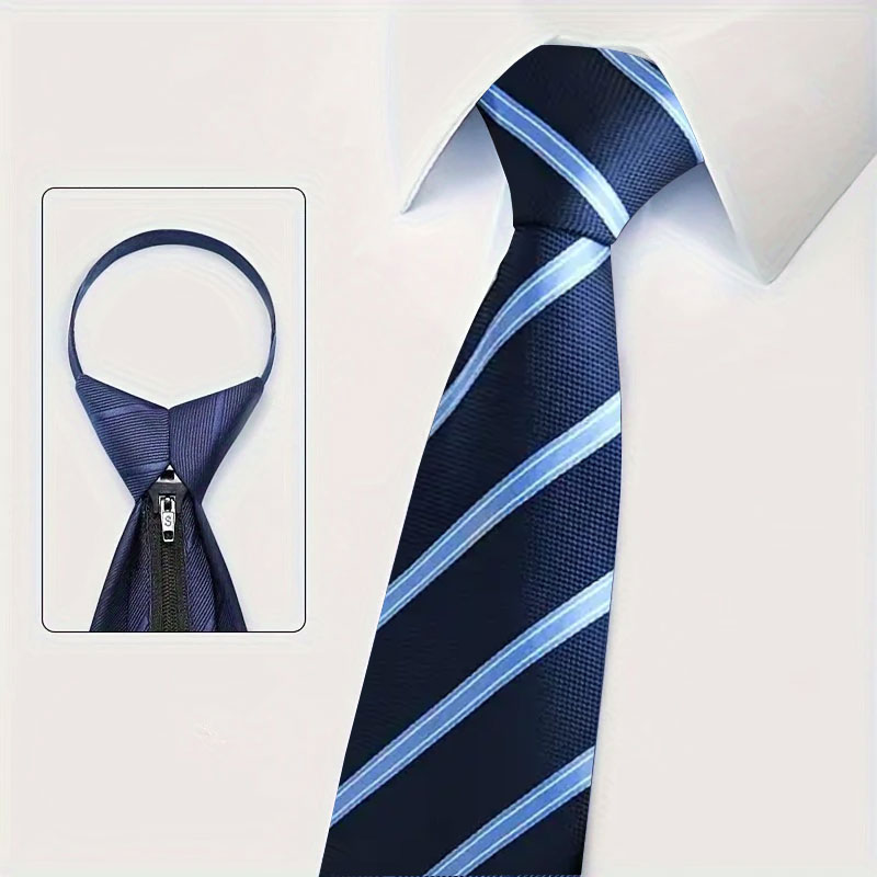 6Pcs Men's Zip Tie Ties 8cm (3 - Men Formal Wear Red recension och pris