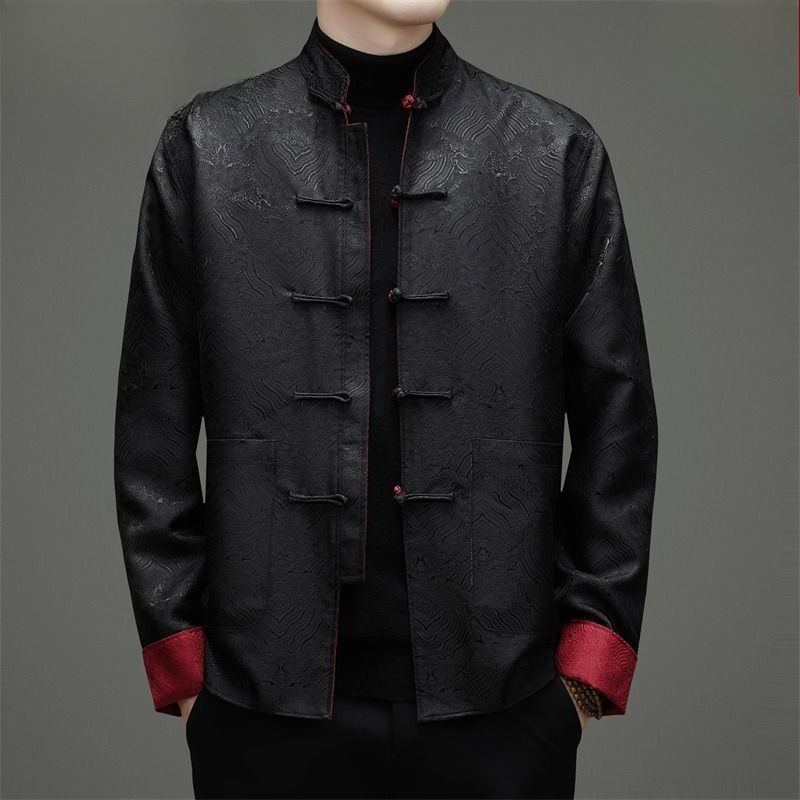 Tang-style Men Long-sleeved Do - Men'S Style Formal Wear recension och pris