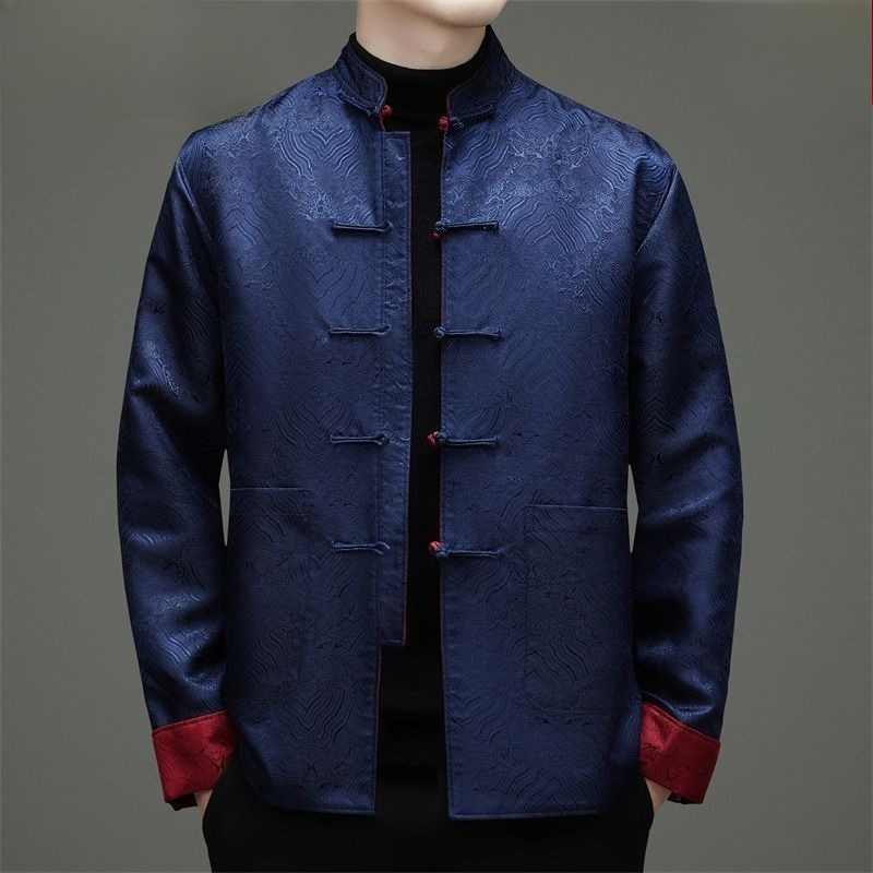 Tang-style Men Long-sleeved Do - Men'S Style Formal Wear recension och pris