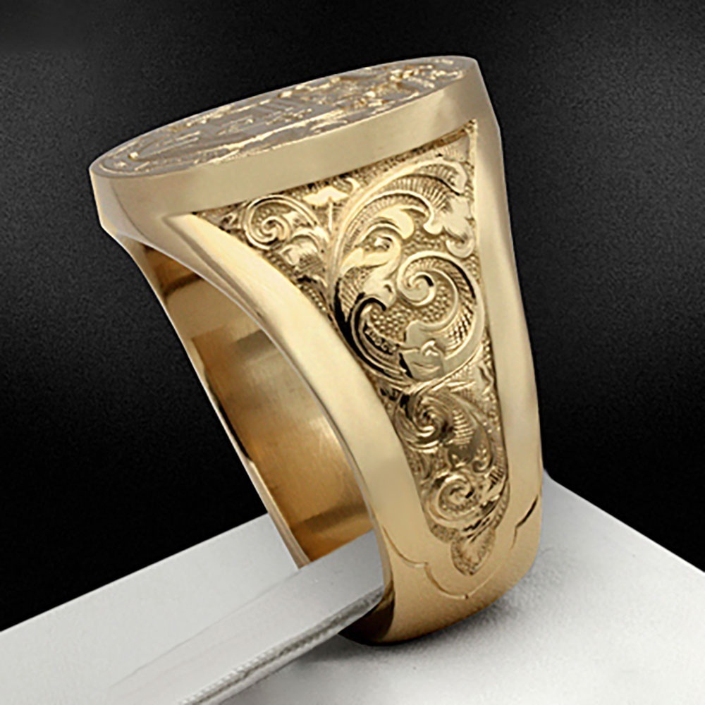 S925 Sterling Silver Ring Plat - Men'S Formal Wear For Engagement recension och pris