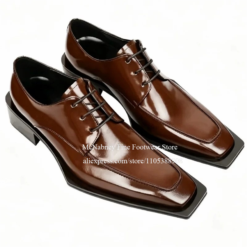 Spike Studs Leather Dress Shoe - Men'S Style Formal Wear recension och pris