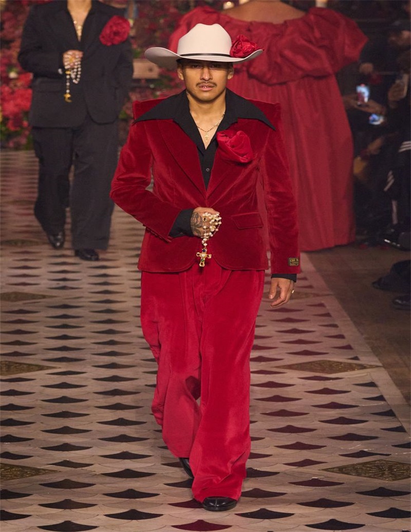Red Men Suits Set 2 Pieces Bla - Men Formal Wear Red recension och pris
