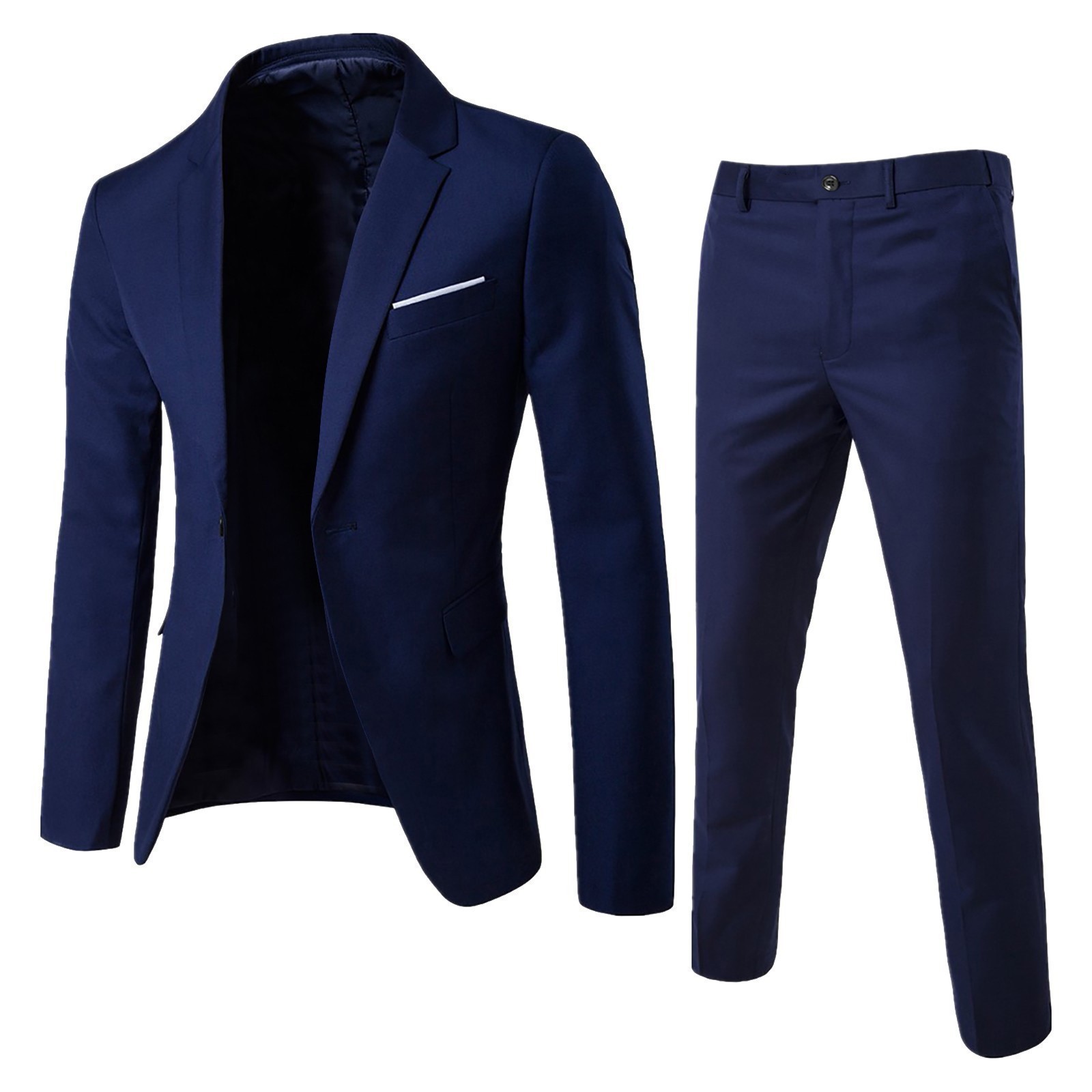 Mens Suit Set Two Piece Busine - Men'S Gothic Formal Wear recension och pris