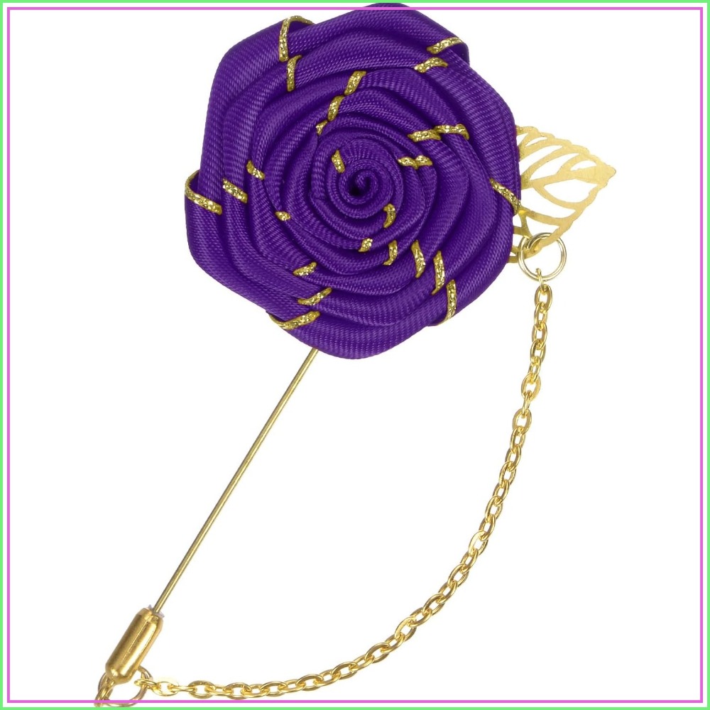 Rose Brooch Pin Cloth Rose Flo - Tuxedo Lapel Pin recension och pris