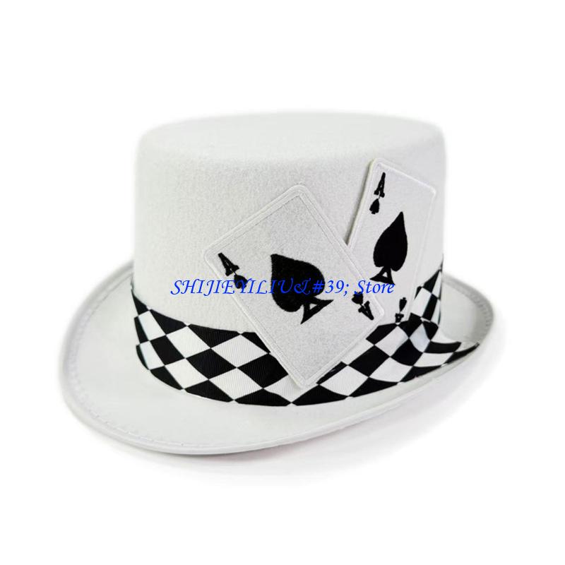 E21F Elegant Top Hat for Women - Tall Men Formal Wear recension och pris