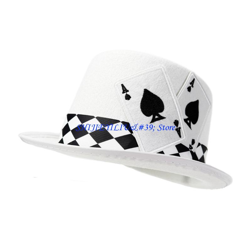 E21F Elegant Top Hat for Women - Tall Men Formal Wear recension och pris